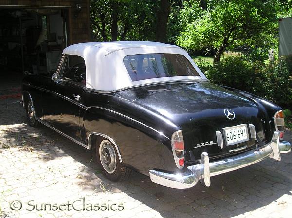 1959 Mercedes convertible for sale #2