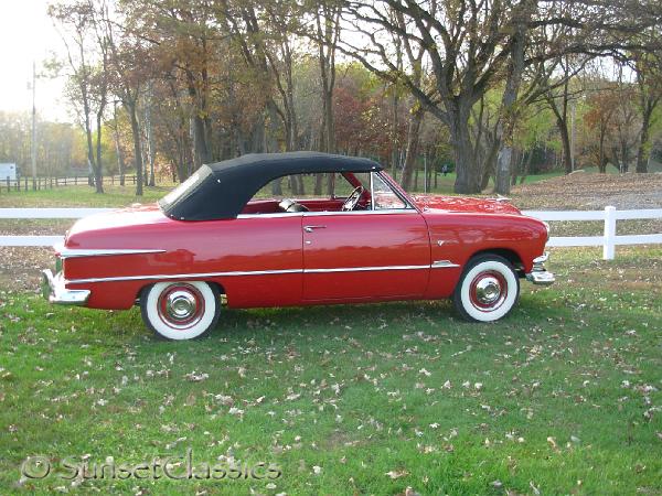 1951 Ford coupe convertible #9