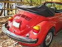 1978 VW Beetle Convertible Rear